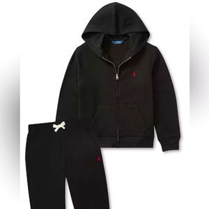 Big boys Ralph Lauren jogger set ( Gently worn) size 14/16